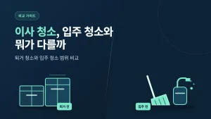이사 청소 업체